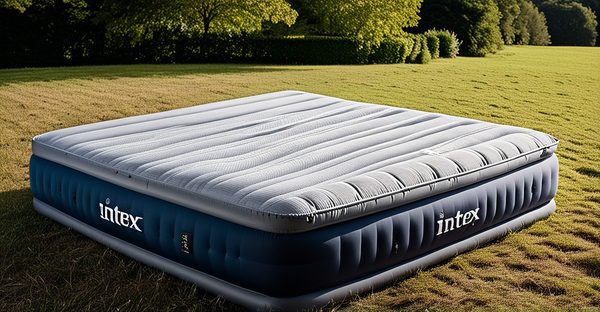 Découvrez le matelas gonflable 2 places intex pour vos nuits confortables