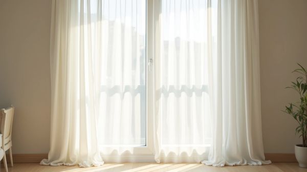 Habillez vos fenêtres avec des rideaux qui isolent et décorent