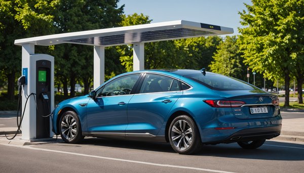 Borne solaire pour véhicule électrique : recharge rapide et sûre